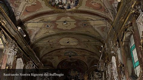 Facciata neoclassica del Santuario di Nostra Signora del Suffragio a Recco