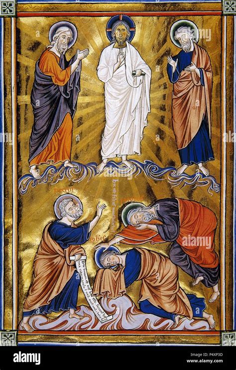 Icona della trasfigurazione con Mosè, Elia, Pietro, Giacomo e Giovanni