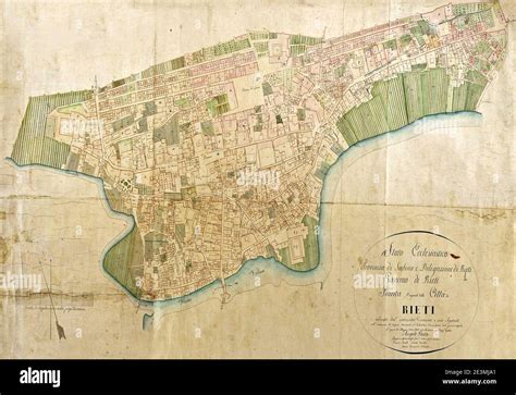 Mappa storica del catasto gregoriano