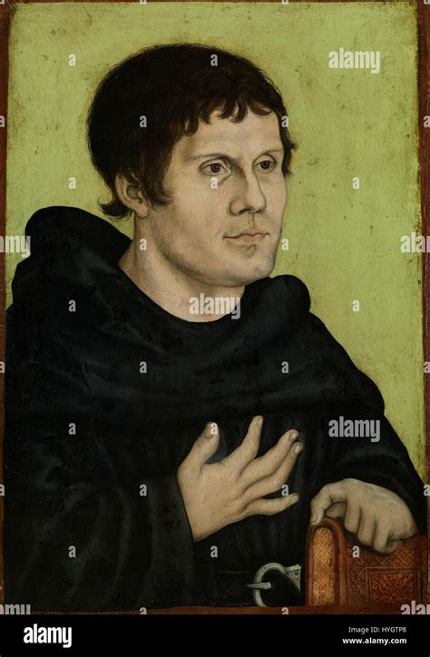Ritratto di Martin Lutero, monaco agostiniano e teologo
