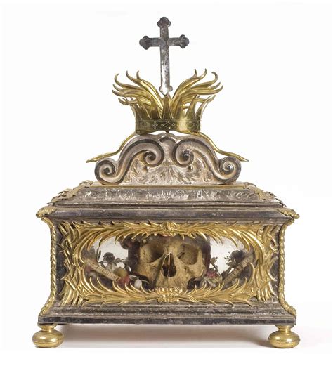 Urna reliquiario con i resti presumibilmente di San Giacomo