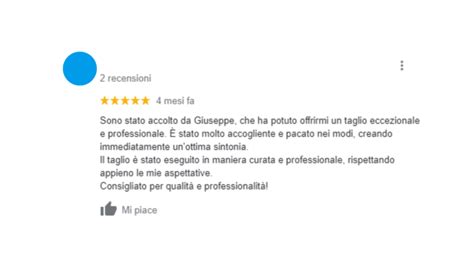 Grafico comparativo basato sul numero di recensioni per sede