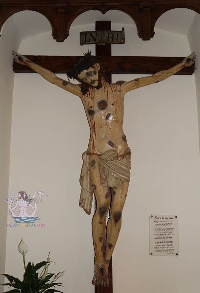 Crocifisso di Fra Angelo da Pietrafitta nella Chiesa di San Giovanni Battista a Turi (foto)