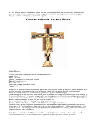 rappresentazione iconografica della croce come ponte tra divino e umano
