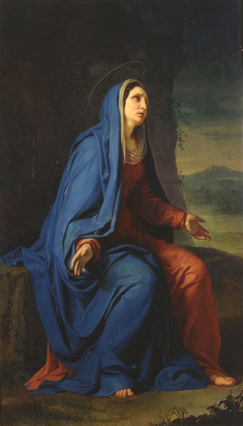 Icona della Vergine Addolorata ai piedi della Croce