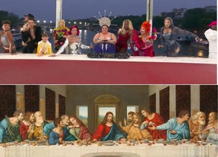 Rappresentazione dell'Ultima Cena.