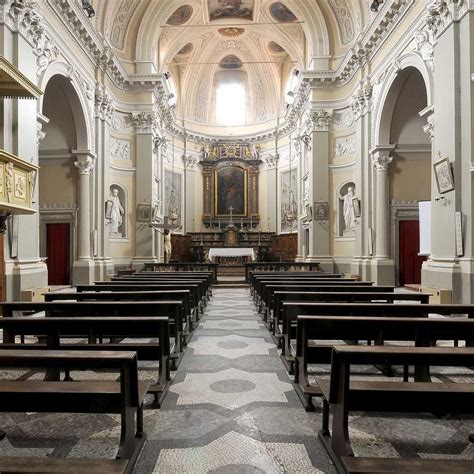 Interno a navata unica della Chiesa di San Martino in Greco