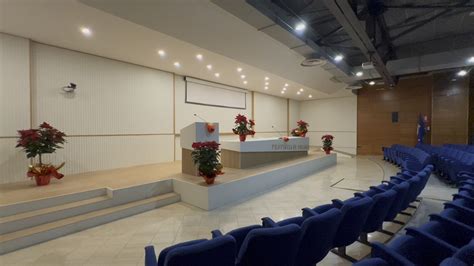 Foto della sala polifunzionale PIO XI durante un evento parrocchiale