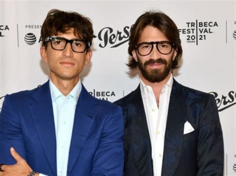 Rocco Basilico e Leonardo Del Vecchio in un evento pubblico