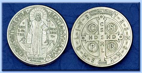 rappresentazione delle due medaglie, Medaglia Miracolosa e Medaglia di San Benedetto