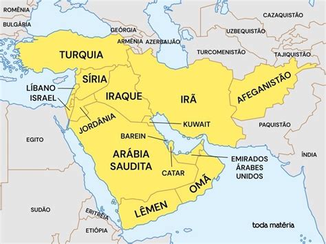 Mappa delle sedi diplomatiche del Cardinale Filoni in Asia e Medio Oriente