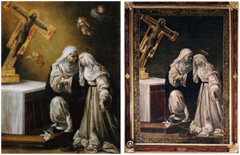 Rappresentazione delle stimmate di Santa Gemma