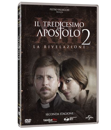Locandina o immagine promozionale della serie televisiva Il Tredicesimo Apostolo con i protagonisti Gabriel e Claudia