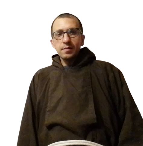 Frate Alessandro che canta accompagnato da arpa e soprano