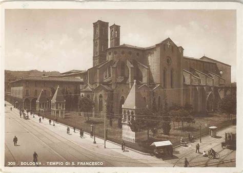 Mappa storica o illustrazione del complesso di San Francesco a Bologna, centro nevralgico della vita musicale del Settecento.