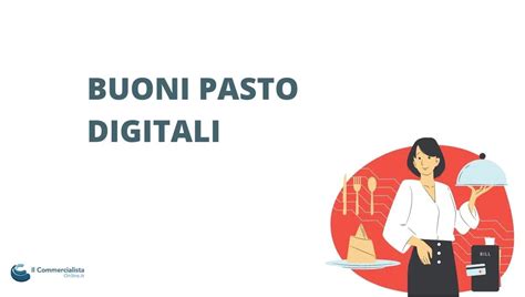 Infografica che illustra il funzionamento dei buoni pasto digitali: dal kit di benvenuto all'attivazione tramite QR code fino all'utilizzo nei locali convenzionati.