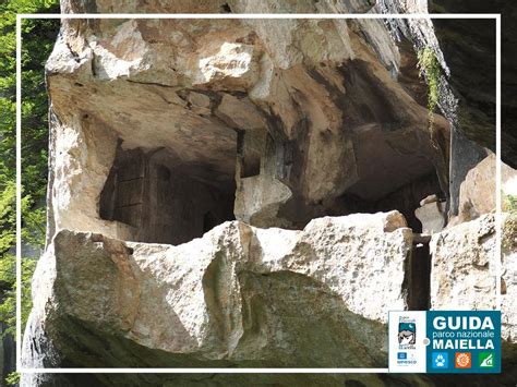 Veduta panoramica e contestualizzazione dell'Eremo di San Giovanni all'Orfento incastonato nella roccia della Majella