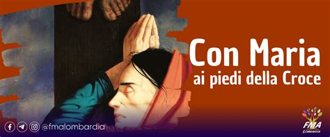 Schema del dolore mariano ai piedi della croce nell'arte sacra