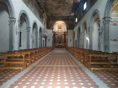 Pianta dettagliata o rendering 3D dell'Eremo di Santa Maria Maddalena per mostrare la disposizione delle stanze