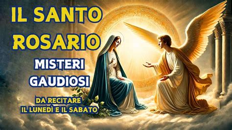 Schema grafico che illustra i quattro cicli del Rosario: Gaudiosi, Luminosi, Dolorosi e Gloriosi.