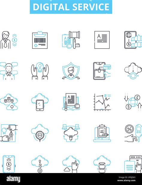 Infografica con icone di diverse categorie di servizi