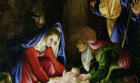 Rappresentazione artistica dell'Annunciazione, Visitazione e Natività di Maria