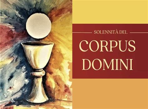 Rappresentazione della processione eucaristica durante la solennità del Corpus Domini