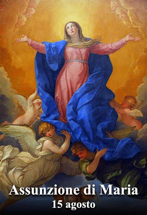 dipinto dell'Assunzione della Vergine Maria