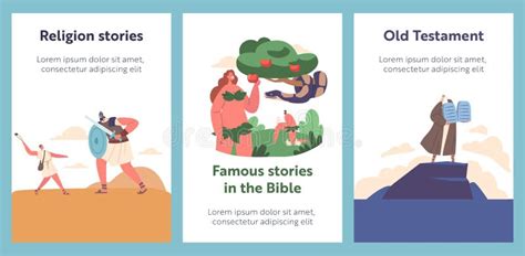Tavola a fumetti con scene bibliche dinamiche e colorate