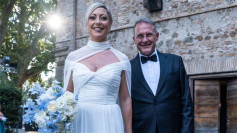 Foto di matrimonio di Maria Rosaria Campitiello ed Edmondo Cirielli
