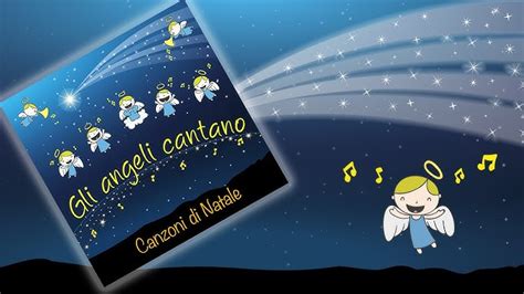 Coro di angeli che cantano in un contesto natalizio