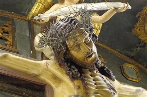 Immagine del Crocifisso di fra’ Umile da Petralia restaurato