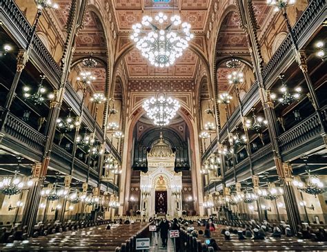 Interno della Grande Sinagoga di Budapest