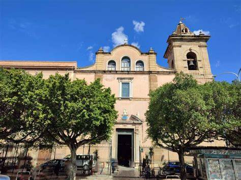 Foto storica della chiesa di San Francesco di Paola a Oria