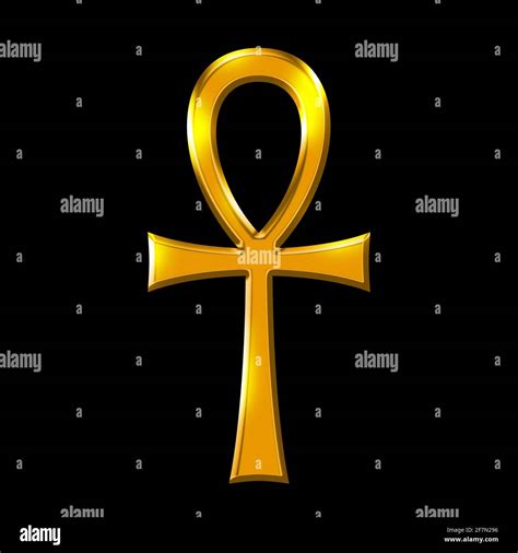 Pettorale d'oro con la dea Nut e croce di Ankh