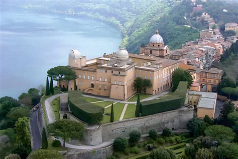 illustrazione del Palazzo di Castel Gandolfo