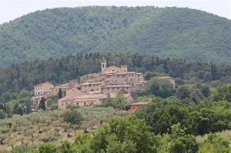 Mappa del territorio di Giano dell'Umbria e Monti Martani