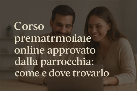 coppia che partecipa a un corso prematrimoniale