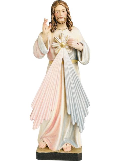 dipinto di Gesù Misericordioso con raggi rossi e pallidi