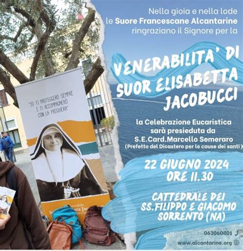 Inaugurazione del largo dedicato a Suor Elisabetta Jacobucci a Trevi nel Lazio con il Sindaco e la Madre Generale