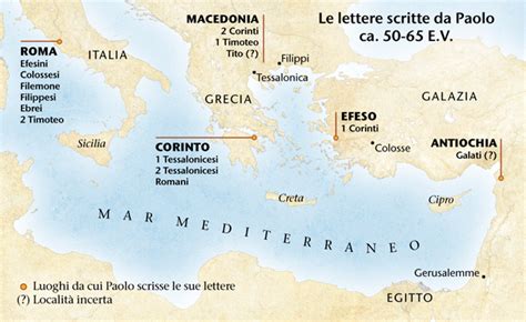 Illustrazione di Paolo in prigione che scrive lettere