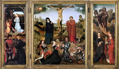 Trittico Sforza con i ritratti di Alessandro Sforza e dei figli
