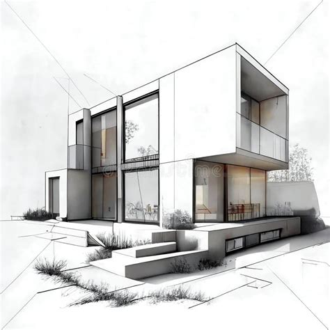 Schizzo architettonico del progetto