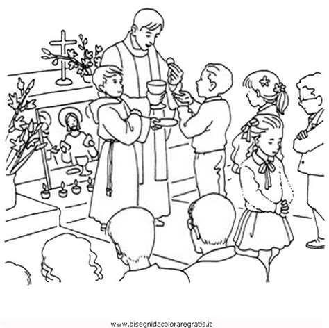 Bambini che portano pane e vino all'altare durante la celebrazione della Messa