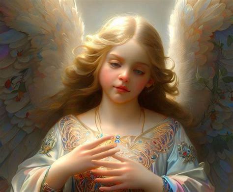 immagine di angeli che osservano gli uomini sulla terra, simboleggiando la presenza spirituale