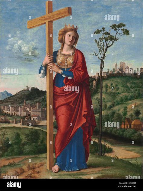 Ritratto di Sant'Elena, opera di Cima da Conegliano (1495), conservato presso la National Gallery di New York.