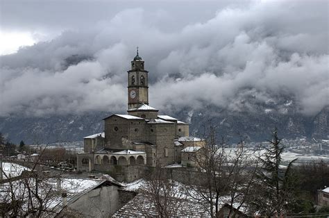Ricostruzione storica della prima chiesa di Berbenno di Valtellina