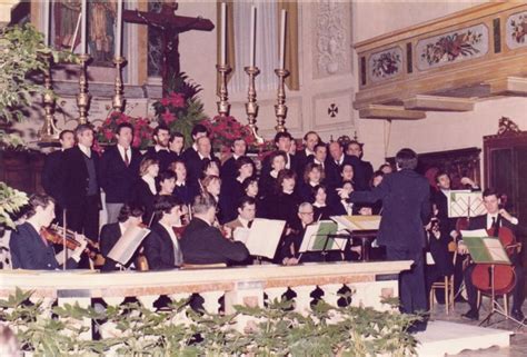 Foto storica del coro negli anni '50