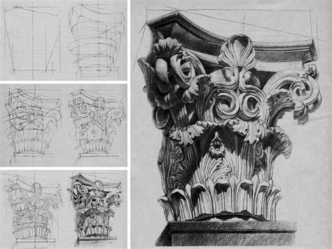 Illustrazione tecnica di un capitello votivo con dettagli sulla struttura in legno e la nicchia affrescata