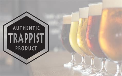Infografica che spiega il logo Authentic Trappist Product e i tre pilastri della produzione trappista